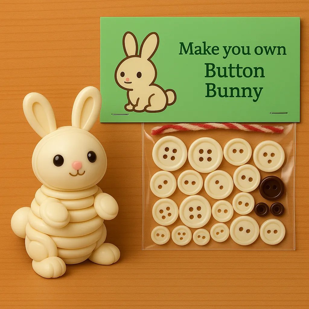 🔥50% OFF - DIY Button Highland Animal Cow Craft Kit
