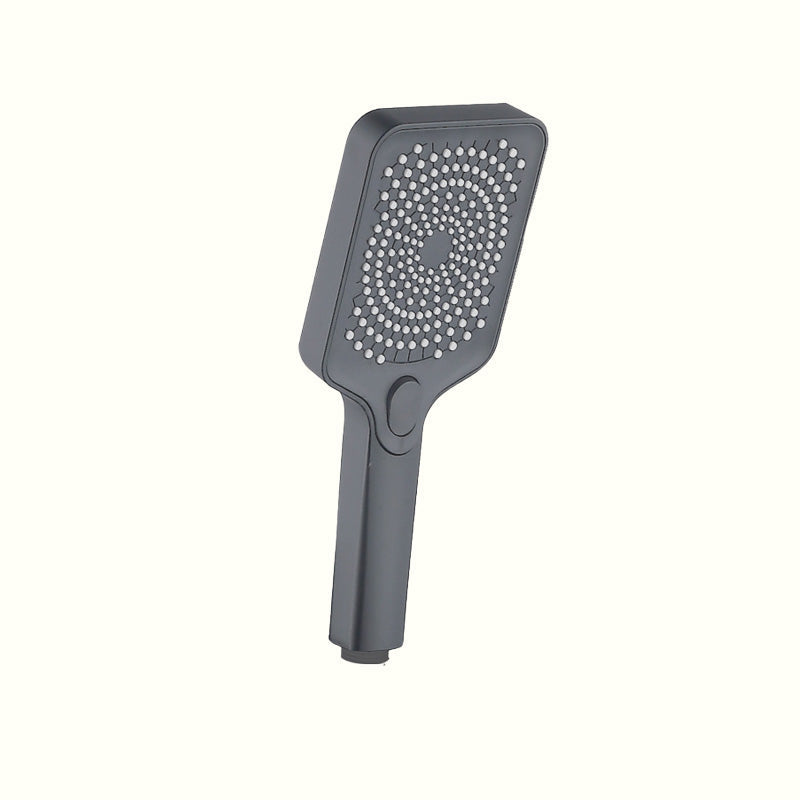 Square Air-Boosted Waterfall Handheld Shower Head 🚿