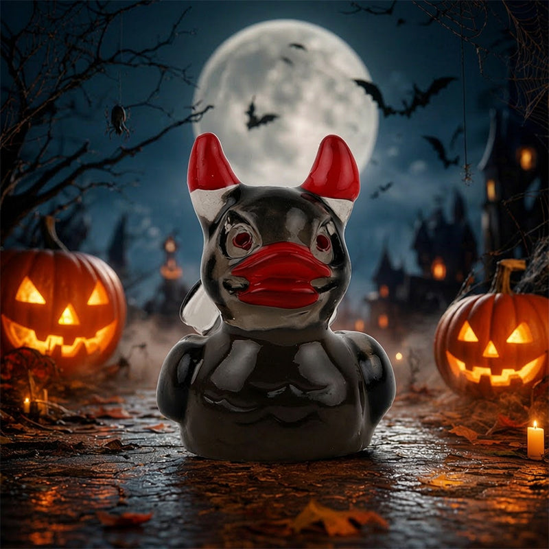 🎃🐤 Halloween Resin Mini Duckies — 12 Spooky Designs, 1‑Inch Tiny Decor
