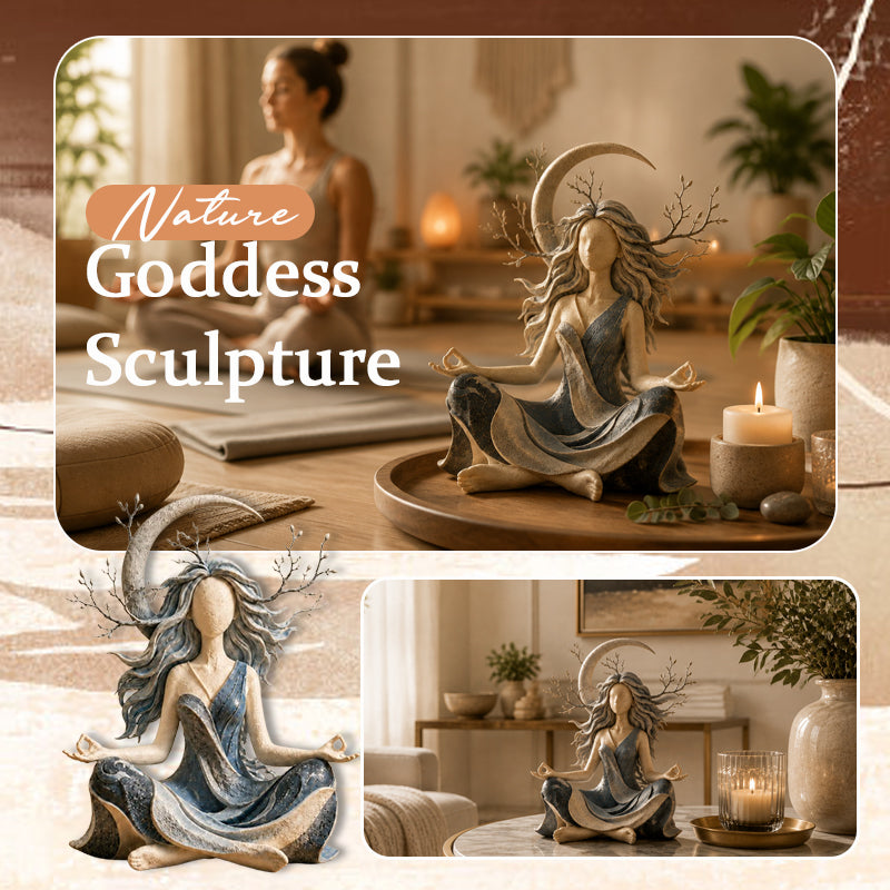 Goddess of Nature Sculpture – Artistic Decorative Statue of the Goddess of Nature
