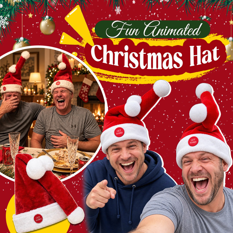 Fun, Moving Santa Hat for Christmas Parties