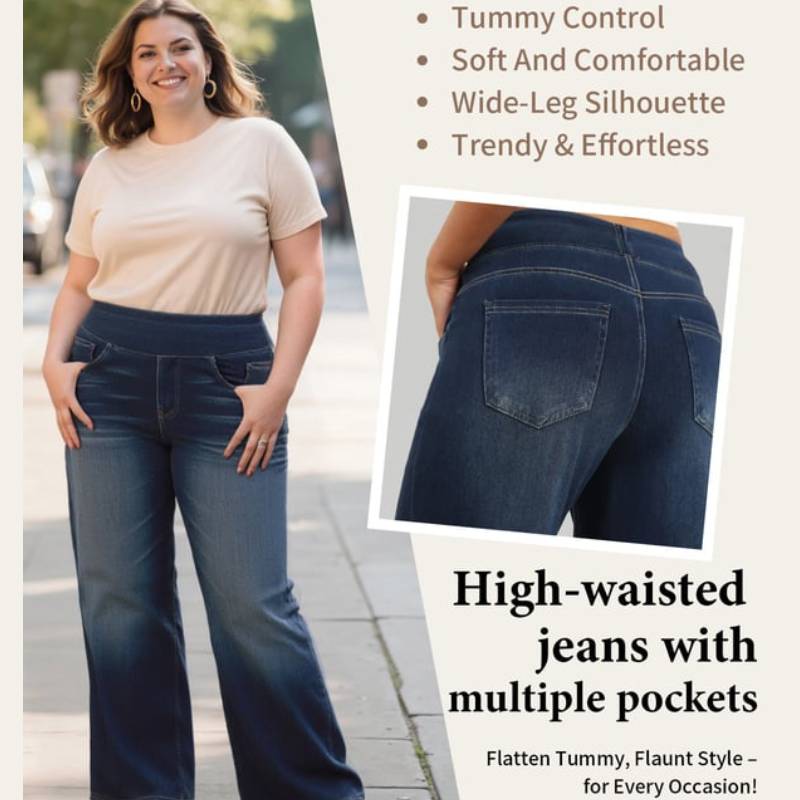 Comfortable & Stretchy High-Waisted Pants