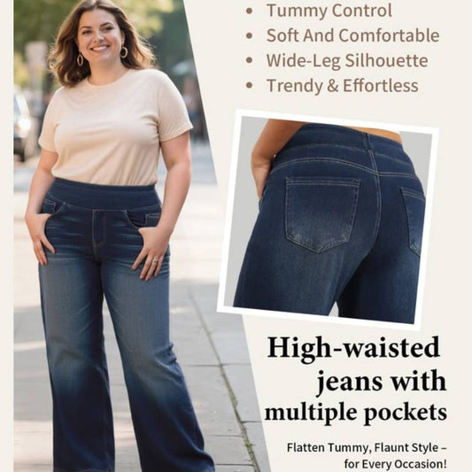 Comfortable & Stretchy High-Waisted Pants