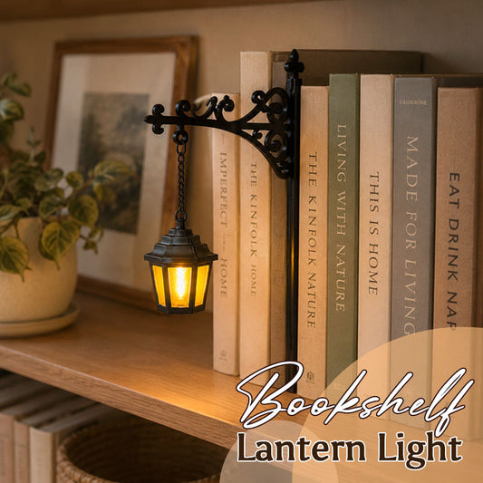 Bookshelf Lantern Light - Library Bookshelf Lighting Lantern