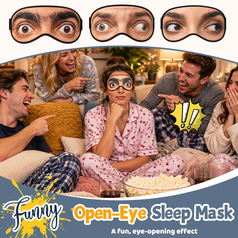Funny Open-Eye Sleep Mask