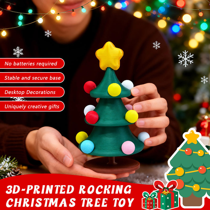 🎄 3D-printed swinging Christmas tree