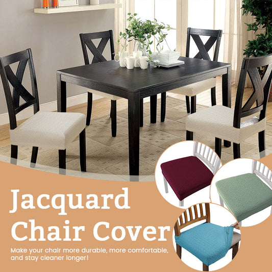 Jacquard Chair Seat Cover