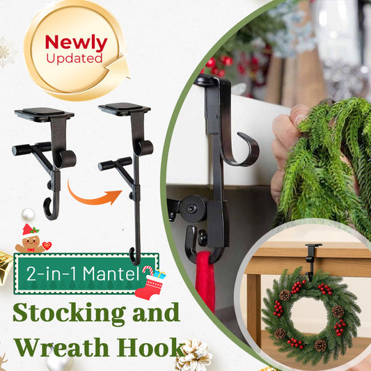 Fireplace Stocking|Garland Hanger