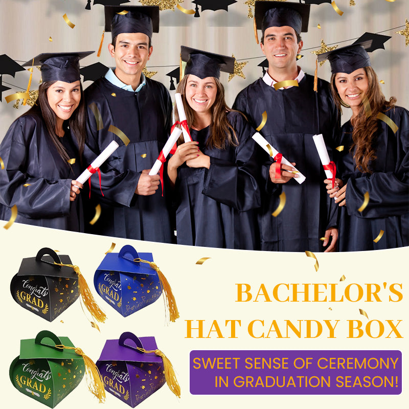 🔥Hot Sale 49% OFF🔥30 Pcs Mini Graduation Cap Candy Cards