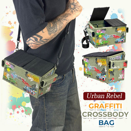 Urban Rebel Graffiti Crossbody Bag