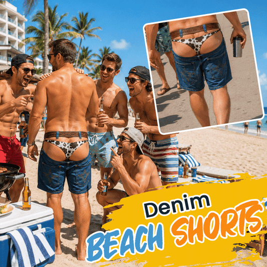 🏖️ Denim Beach Shorts