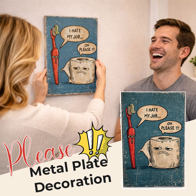 I Hate My Job Oh Please Funny Wall Art