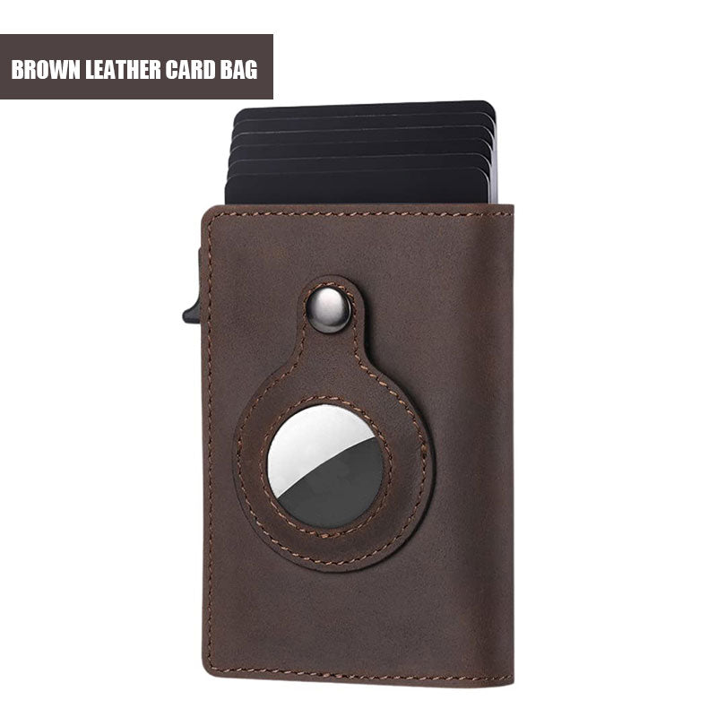 🔥Father's Day Hot Sale-Leather AirTag Wallet（Buy 2 Free Shipping）