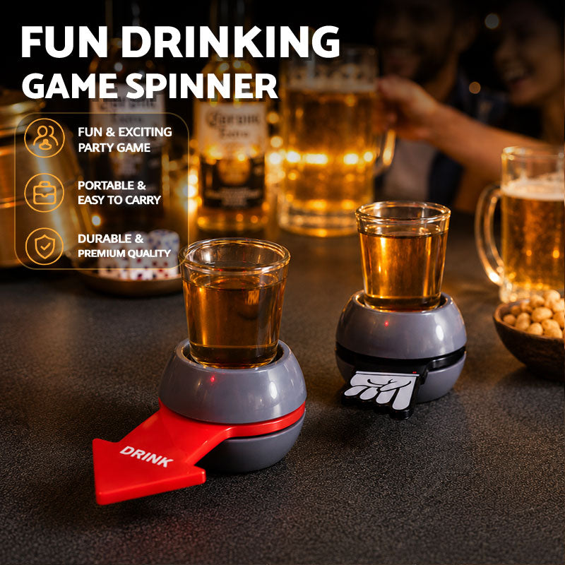 Funny Arrow Pointer Drinking Penalty Spinner for Party Bar Fun 🍻🎯✨