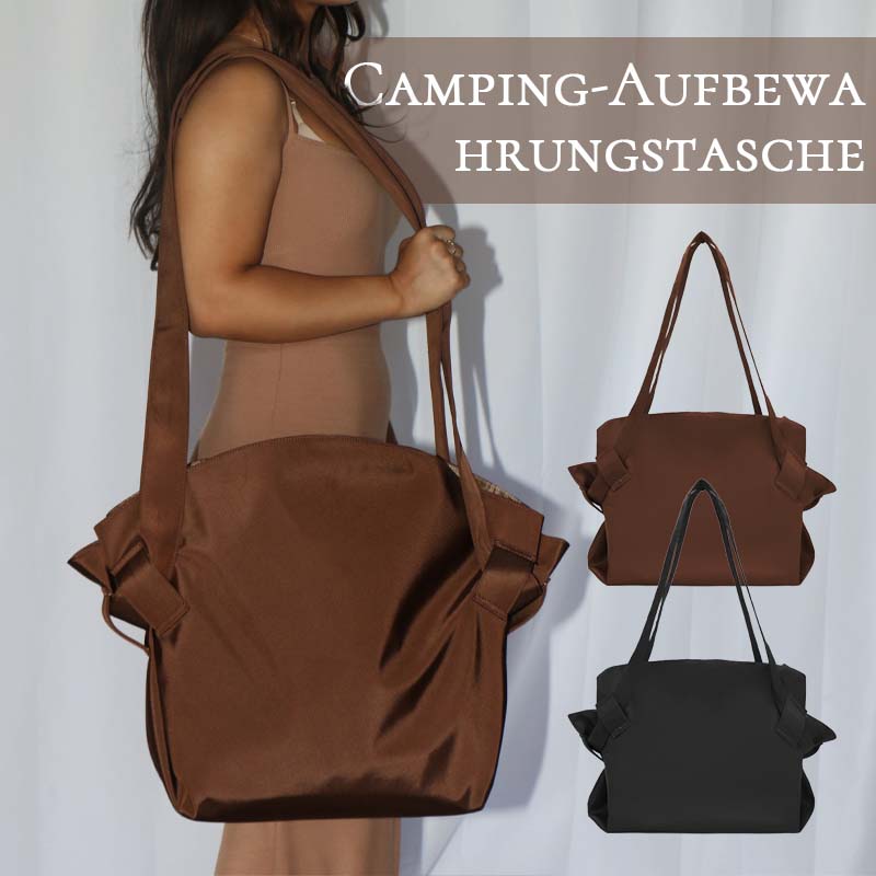 Large-capacity travel and camping storage bag, shoulder bag and crossbody bag