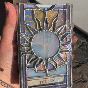 Mystical Sunburst Tarot Card Box