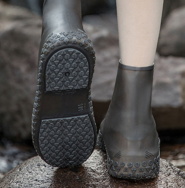 👟💧 Ultra-durable rain shoe covers — Waterproof, non-slip and foldable, for your outdoor adventures