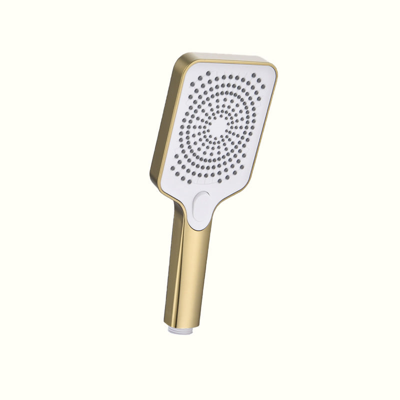 Square Air-Boosted Waterfall Handheld Shower Head 🚿