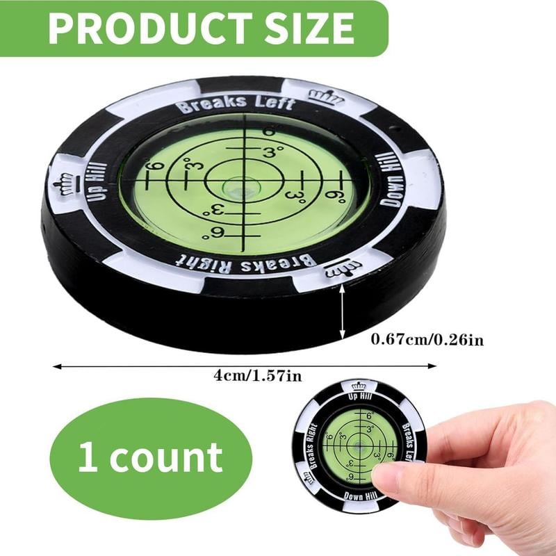🔥Save 49%🔥Golf Ball Marker, Bubble Level Golf Putting Green Reading Aid, Great Gift