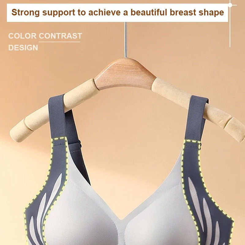 🎁 Super gather bra | Wireless Push-up Bra👍No more sagging breasts