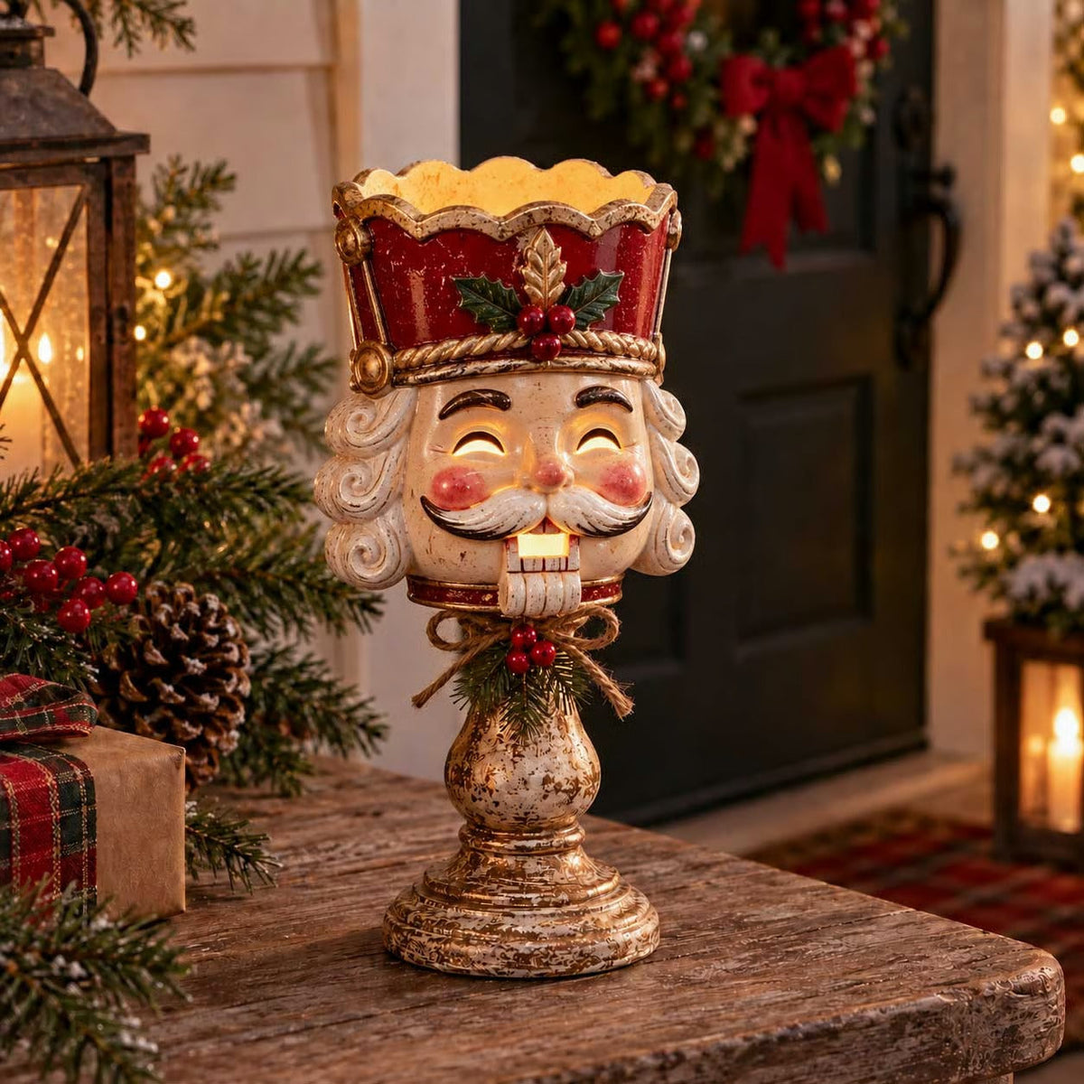 🎄 Christmas Heirloom Glow Candle Holder Collection