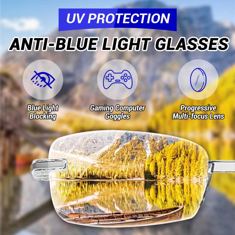 HIGH-HARDNESS ANTI-BLUE LIGHT READING GLASSES FOR DUAL USE