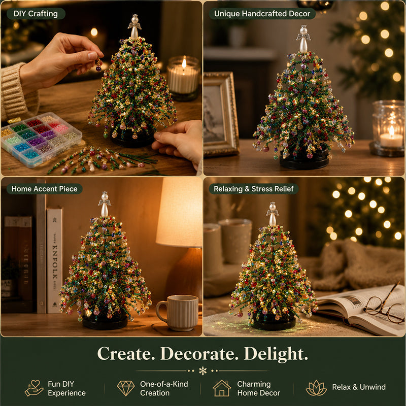 DIY Beaded Christmas Tree Kit