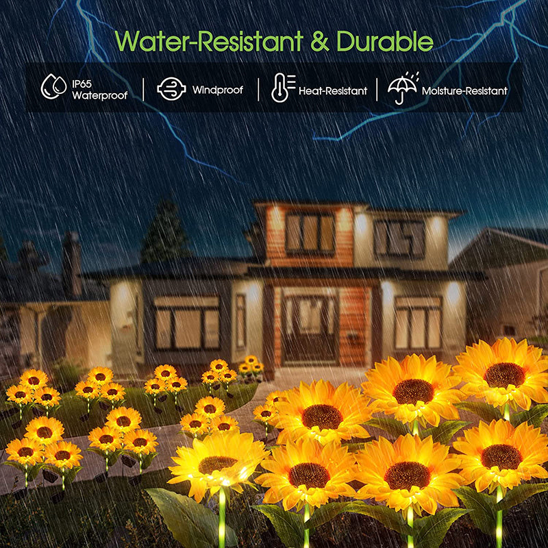 Sunflower Garden Lawn Lamp