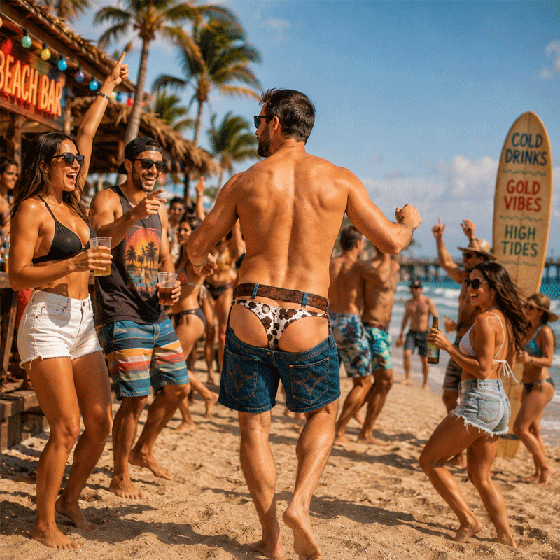 🏖️ Denim Beach Shorts