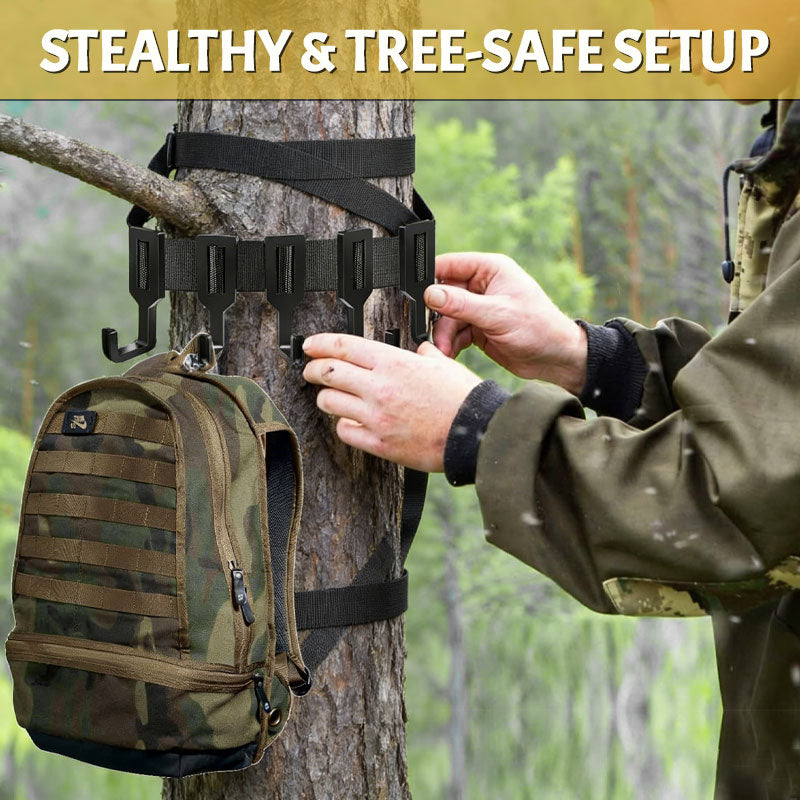 🌲 The Wilderness Rack: Tree-Mount Gear Organizer