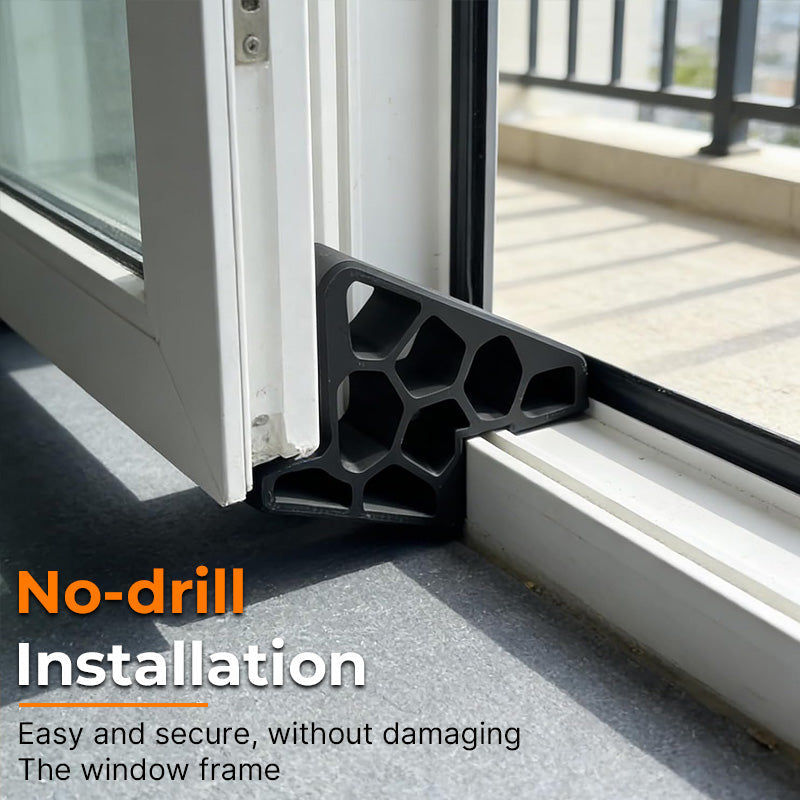 Window Balcony Door Stop With Track Lock