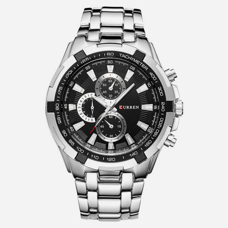 Waterproof quartz watch for men