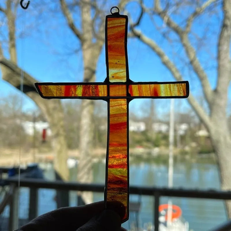 🔥Last Day 49% Off✨Cross Suncatcher 🌈