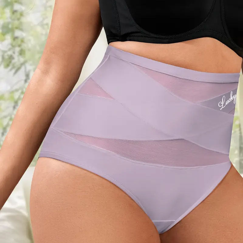 Large Size High Waist Tummy Control Briefs