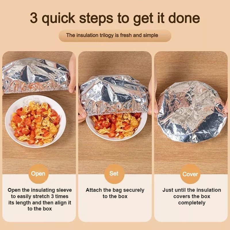 Disposable Aluminum Foil Film Insulation Cover