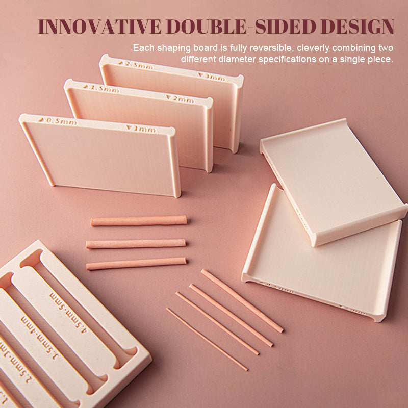 Precision Polymer Clay Strip Rolling Kit 🎨 — Unlock Perfect Uniformity in Every Creation