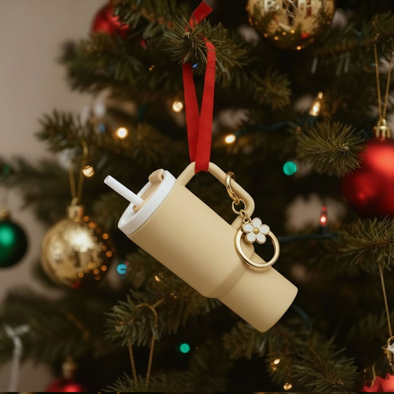 Cute mini mug keyring