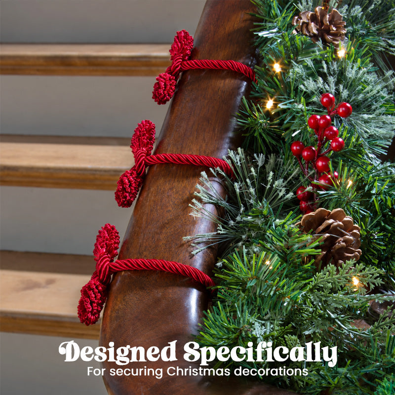 Christmas Wreath Fastening Ties
