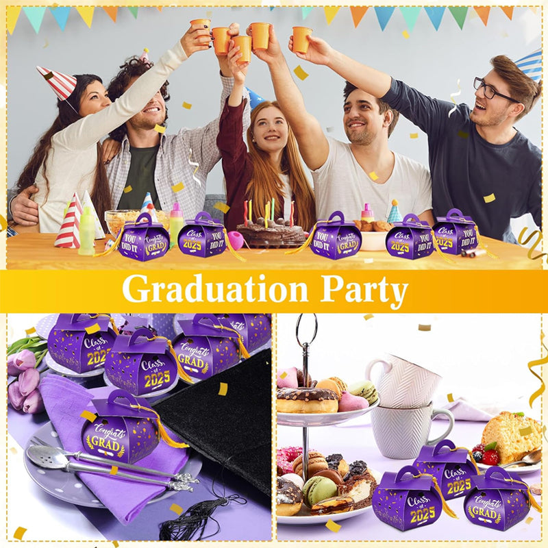 🔥Hot Sale 49% OFF🔥30 Pcs Mini Graduation Cap Candy Cards