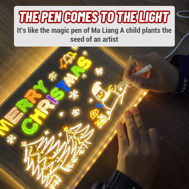 Erasable Luminous Acrylic Writing Board