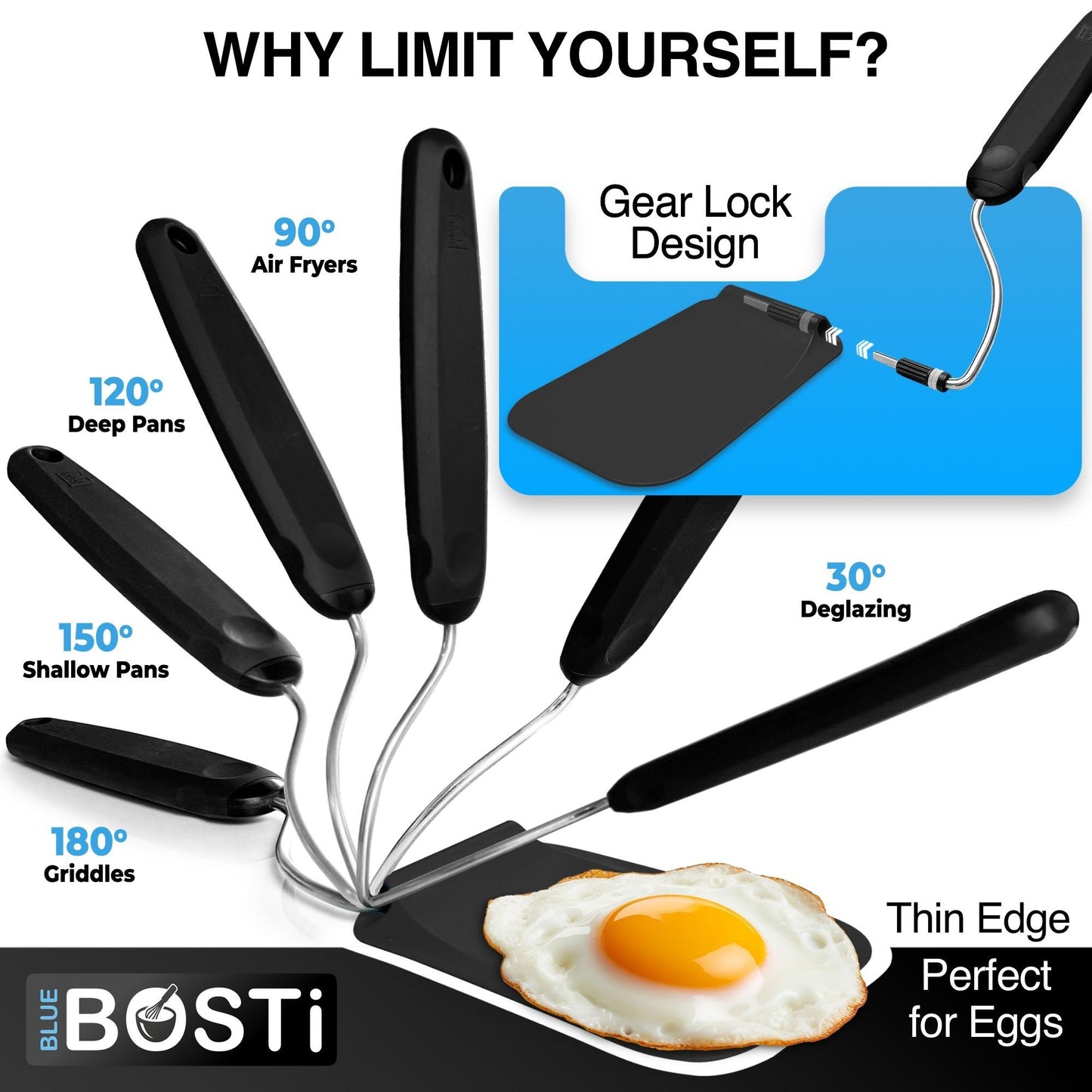 🎁Last Day Sale 49% OFF-Spatula With Adjustable Angles🍽️