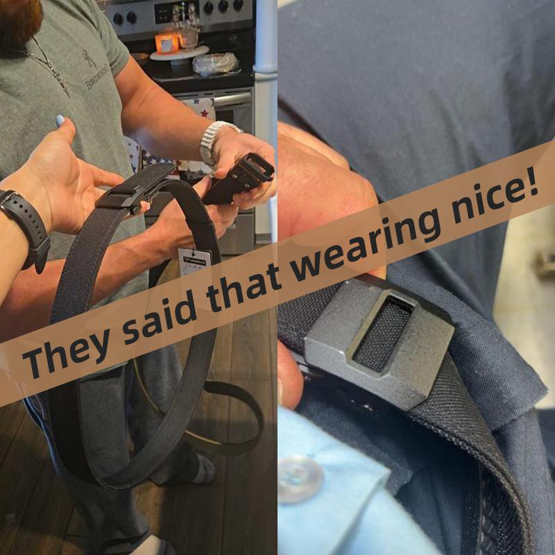 Men's 47.24 inch adjustable tactical belt