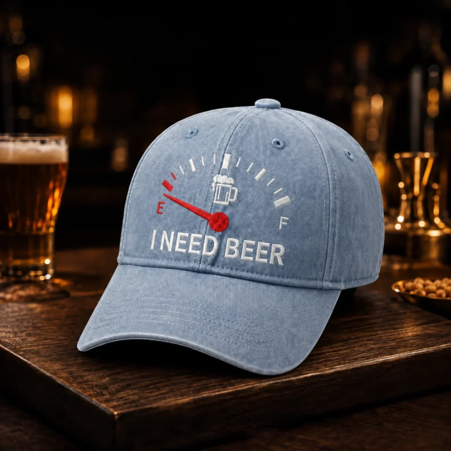 🔥 50% Off | Last Chance! Embroidered "I NEED BEER" Baseball Cap