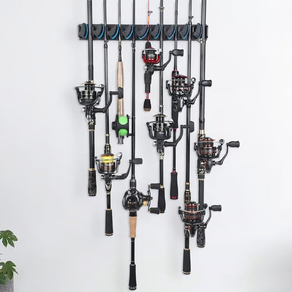 🔥Wall Mounted Fishing Rod Rack