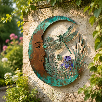 Crescent bee wall decoration ornaments
