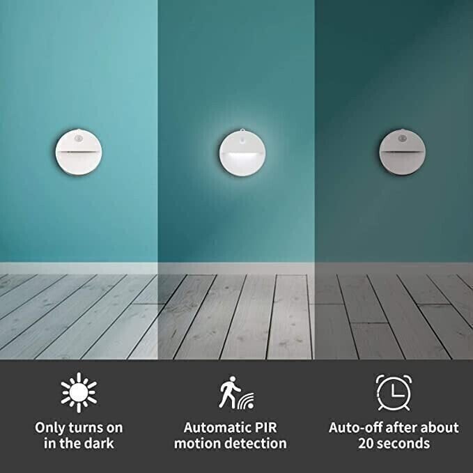 💡Energy-saving LED motion-sensor lamp