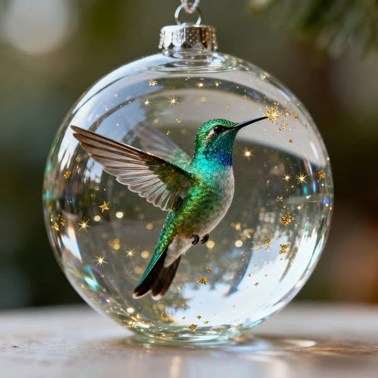 🔥2026 Wildlife Wonders Crystal glass ornament (3D)