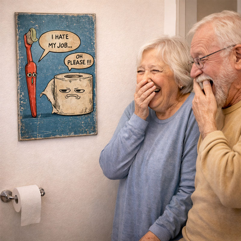 I Hate My Job Oh Please Funny Wall Art