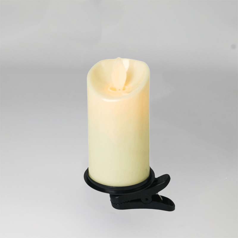 🔥LED Festival Clip Candle in Cone Shape