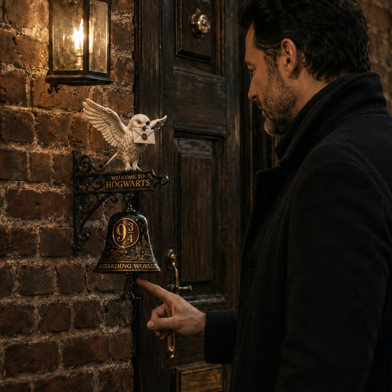 🦉 🔔 Enchanted Owl   Door Bell — Magical   Platform 9¾ Welcome   Chime